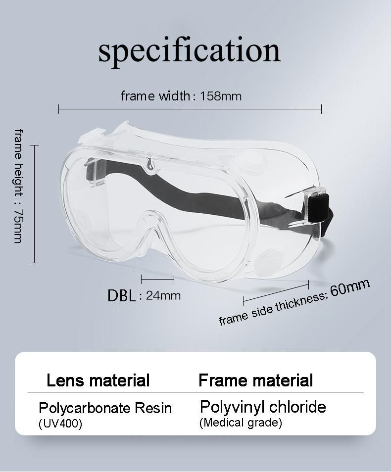 Lightweight Medical Goggles for Nurses