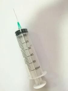 Medical Supply 3 Parts Medical Disposable Sterile Syringe 50ml (luer lock)