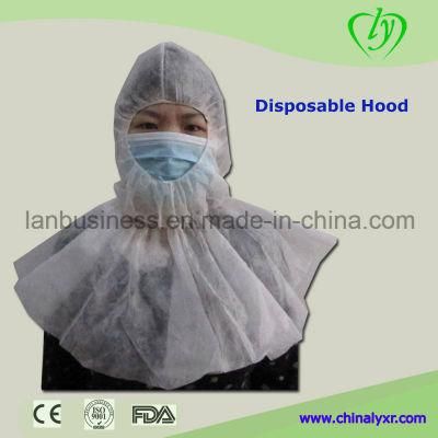 Protective Disposable Head Cover Non Woven Cap Bar Pirate Hat Medical Wear Muslim Shawl Hood