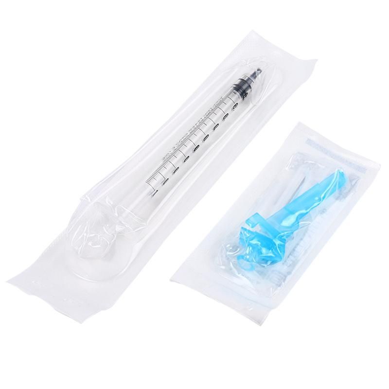 Hot Sale 1ml Empty Veterinary/Dental/Insulin Safety Manual Syringe