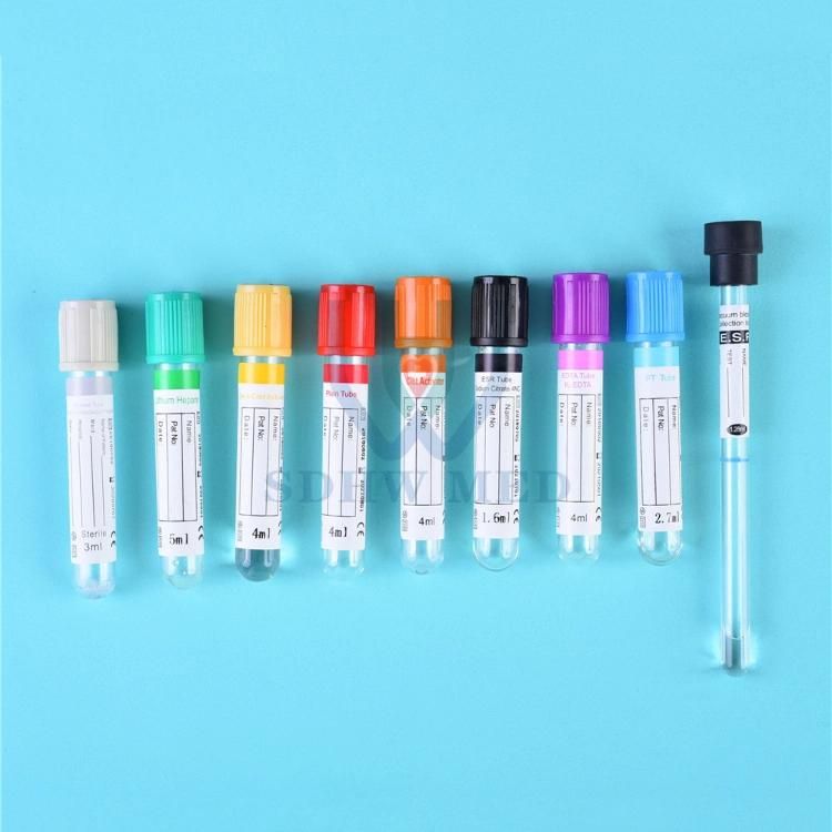 Hospital Blood Sample Test Tube Clot Activator Blood Collection Tube