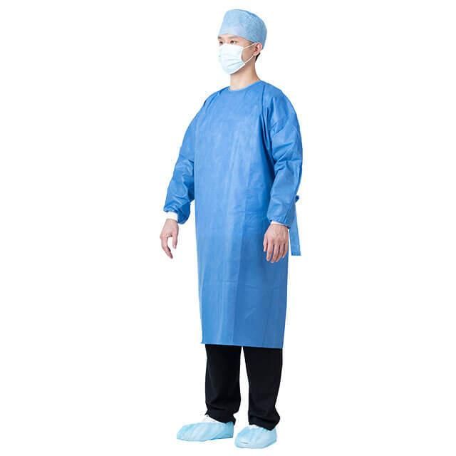 World Recognized Wholesale PPE SMS CE Disposable Isolation Sterile Surgical Equipment Protective Vist Clothing