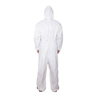 Medical Supply GB/En SMS Isolation Disposable Coverall with Hood