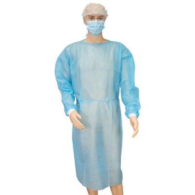 PP Blue Disposable Gowns for Dental Disposable Gown