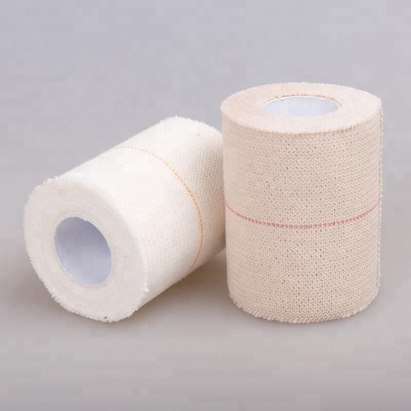 HD3111 Elastoplaste Elastoplast Tensoplast Cotton Heavy Weight Yellow Line White Sports Physical Elastic Adhesive Bandage Eab Tape