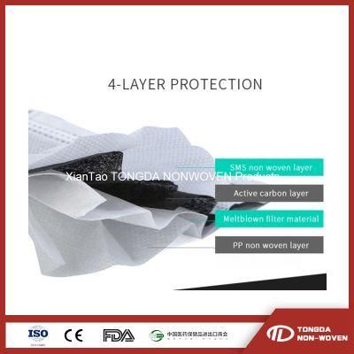 Melt Blown Filter Cloth Non Woven Active Carbon Face Mask