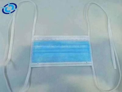 894 Professional Manufacture ISO CE Certification 3 Ply Disposable Medical Mask Head Loop