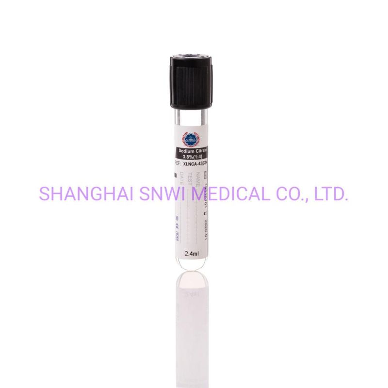 Medical Disposables Sterile Plastic Glass Purple Cap Vacuum Blood Collection Tube 5ml K2 K3 EDTA Tube