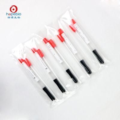 Steril Collection Transport Medium Swab with Gel Stick with Medium Cary Blair Medium Capability and Relibaility