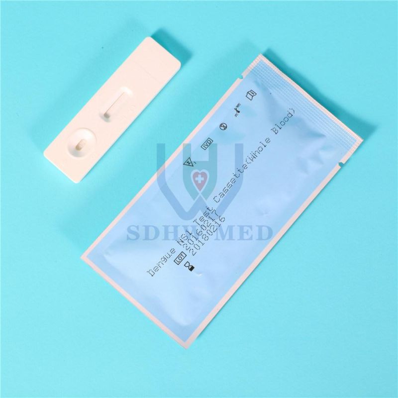 One Step Dengue Igg/Igm Testing Kit Cassette Infectious Disease Blood Test