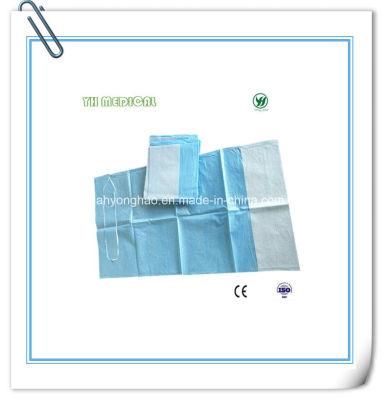 Disposable Medical Absorption Paper Bib with Neck Tie