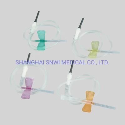 Medical Use Disposable Sterile Scalp Vein Set Luer Lock Luer Slip with Butterfly Needle