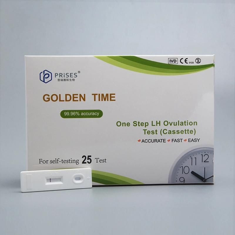 Medical Diagnostic Test Kits Cassette Pregnancy and Ovulation Lh Rapid Test
