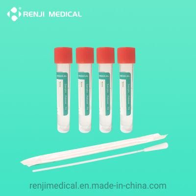 Disposable Sample Release Reagent Sterile Disposable Transferring Kit with Flocked Swab