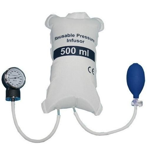 Manufacturer Price Reusable Pressure Infusion Bag Pressure Infuser 500/1000/3000ml for Accelarting Liquid Infusion with CE Certificate