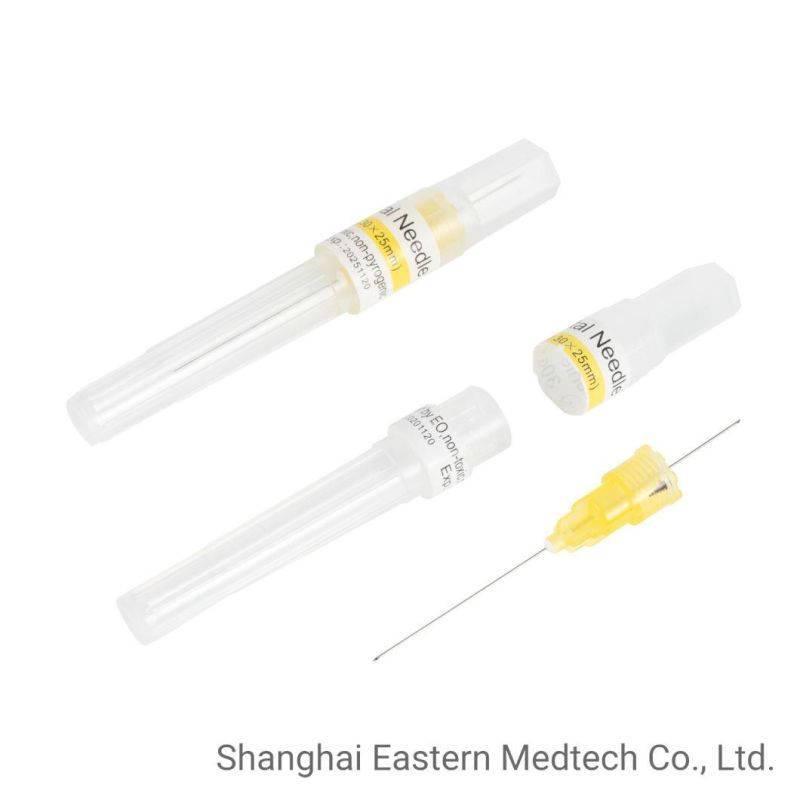 Disposable Dental Injection Use Needle with Bevel Identification Mark Dental Needle