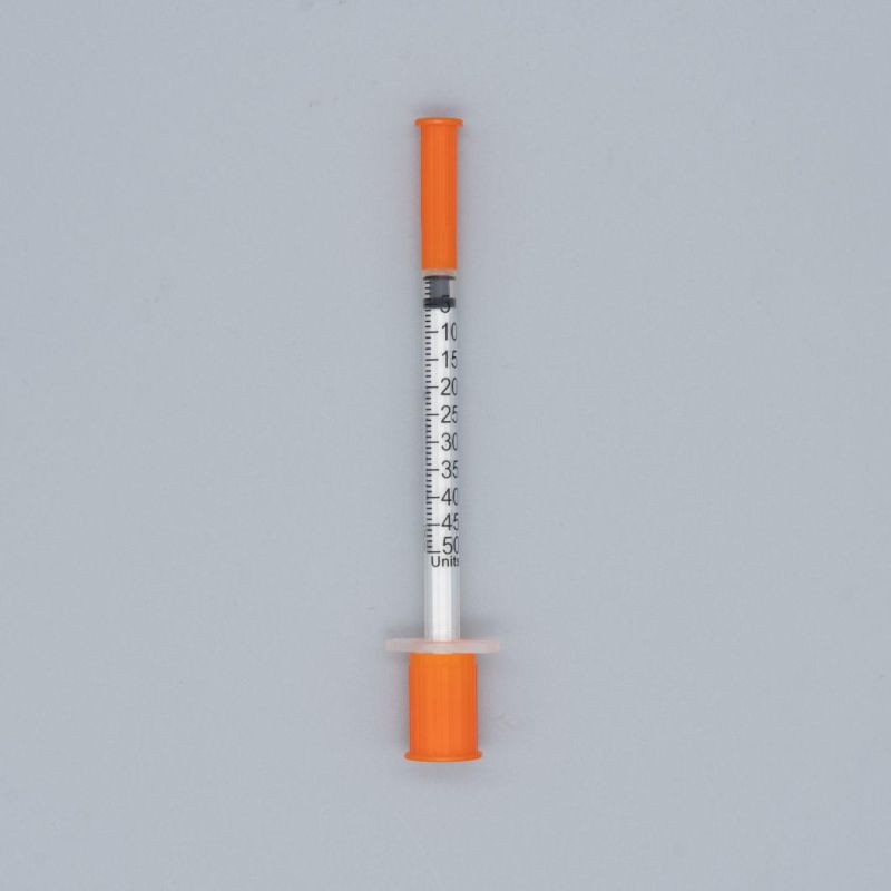 Qinkai Medical Top Quality Disposable Insulin Syringe 1&0.5&0.3ml with CE