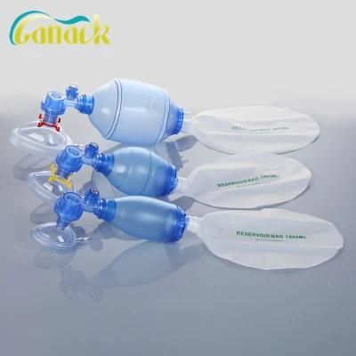 Portable PVC Ambu Bag / Manual Resuscitator / First Aid Kit