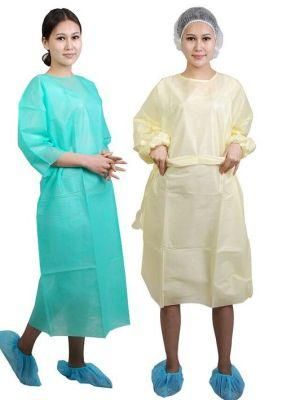 Good Price Pppe Disposable Safety Coverall Medical Surgical Isolation Protective Clothing Gown