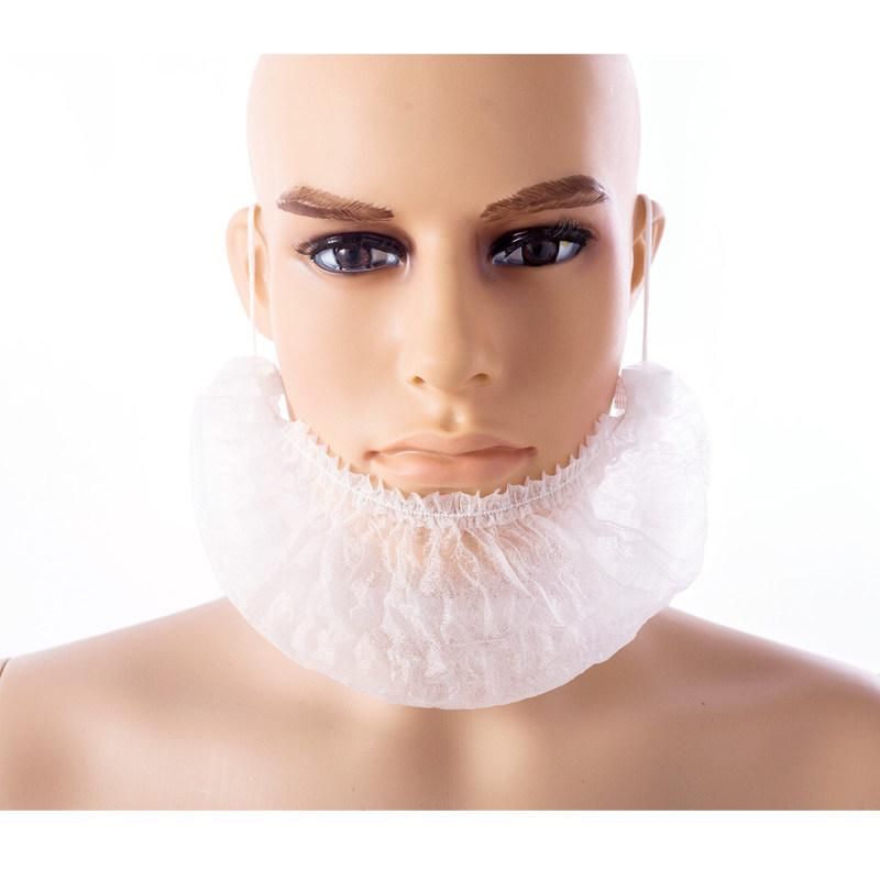 Factory Price Disposable Non Woven PP Beard Cover Face Cover Beard Net