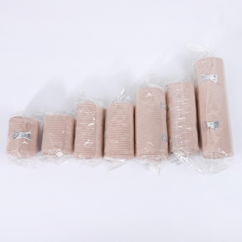 Wholesale Factory Elastic Bandage Fabric Gauze Bandage Rolls