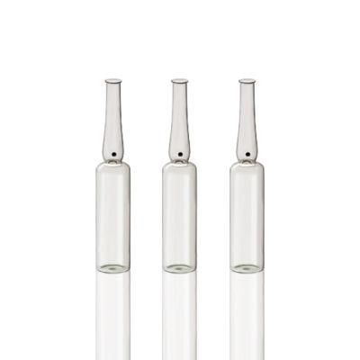 Medical Disposable Amber/Clear Glass Ampoule Vial Bottles Pharmaceutical Ampoule Bottles for Liquid