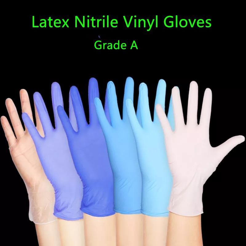 Disposable Powder Free Medical Grade Examination Beauty Salon Medical and Housework Use Nitrile Glove