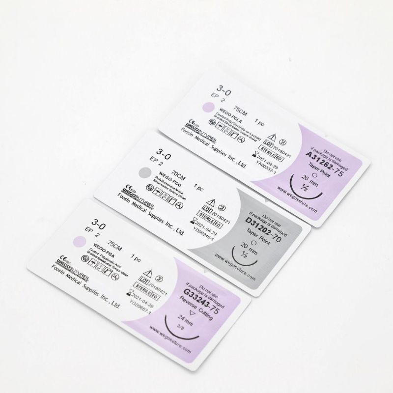 Polyglycolic Acid Surgical Sutures for Wound Closure