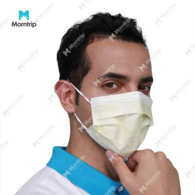 Disposable Medical Ear-Wearing 3ply Hypoallergenic Face Dust Mask for Protection
