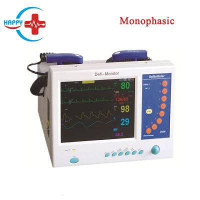 Hc-C019A Good Function Portable Defibrillator Monitor with Monophasic /Biphasic