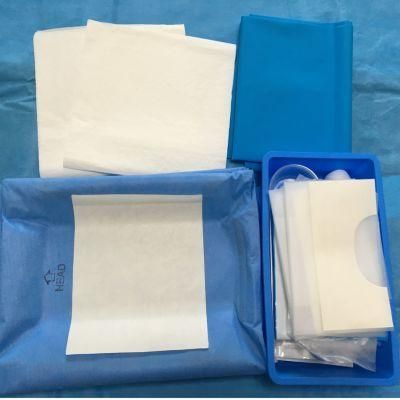 Disposable SMS Epidural Kit, Epidural Drape with Hole for Medical