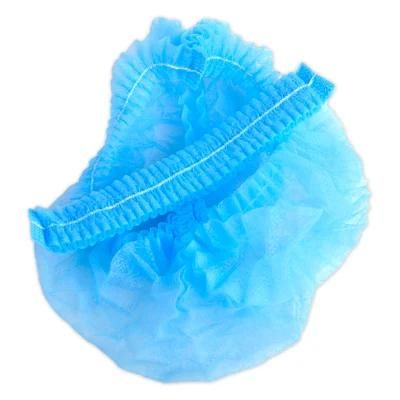 Disposable Non Woven Shower Mop Cap, 18-24inch, with Single/Double Elastic