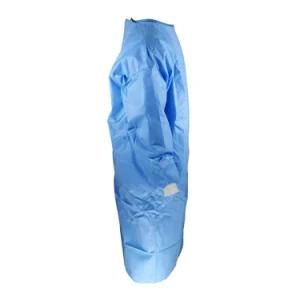 Isolation Gown Impervious Thumb Secure Blue or Yellow Chemo Gown