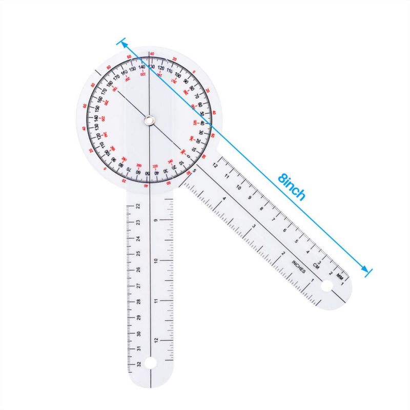 Flexible Goniometer Protractor Medical Orthopedics Bone Plastic Scale Goniometer Ruler