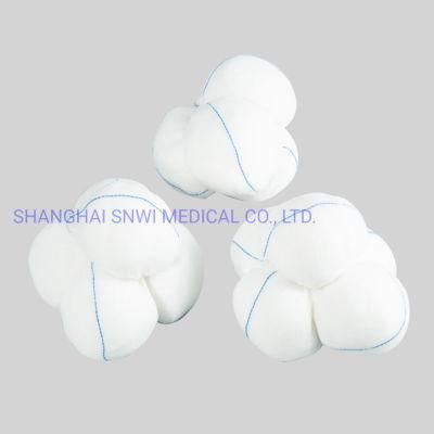 Medical Disposable Supplies Surgical Sterile Gauze Ball with CE&ISO Certificate