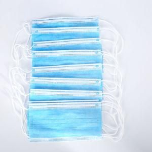 Earloop Non-Woven 3ply Medical Surgical Face Mask Disposable Face Mask for Medical Workers