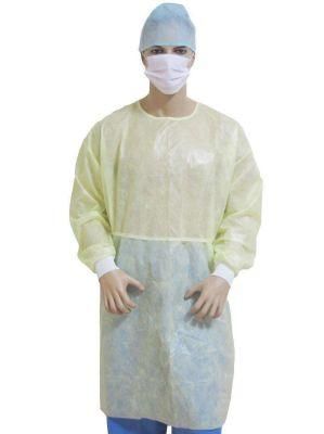 Protective Clothing Disposable ICU Medical Surgical Pppe Isolation Gown