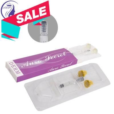 Cross Linked Hyaluronic Acid Dermal Filler Cosmetic Injection for Face Injections