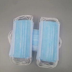 Latest Design Full Face Disposable Medical Mask with 3 Ply Surgical Mask