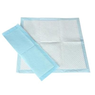 Super Absorbency Underpads Disposable Pad Nursing Sheet with Embossing Super Dry Top Sheet Hospital Incontinence OEM China Cheap