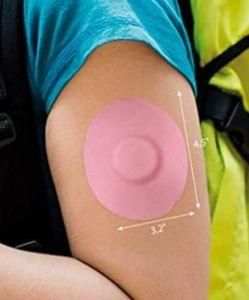 Libre Adhesive Patches, Cgm Protection Tape System, Round Shape