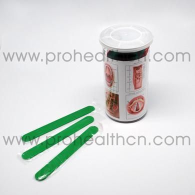 Plastic Tongue Depressor In A PVC Ring-Pull Can