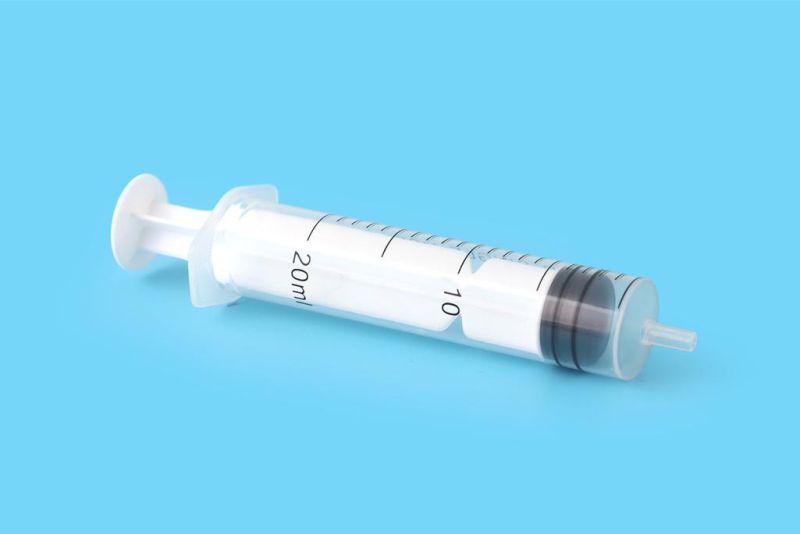 Disposable Medical Grade PP Syringe for Single Use with All Sizes