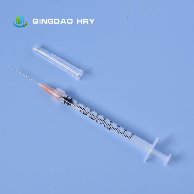 Ready Stock of Disposable Medical Sterile PP 3 Part Syringe with Needle 1ml-50ml Competitive Price