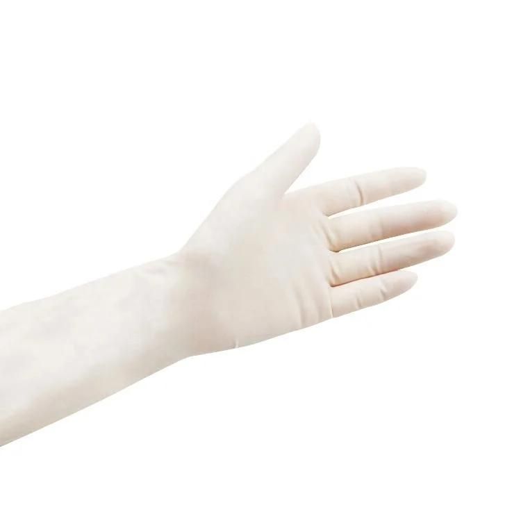 Disposable Examination Latex Gloves Powder Free with CE ISO