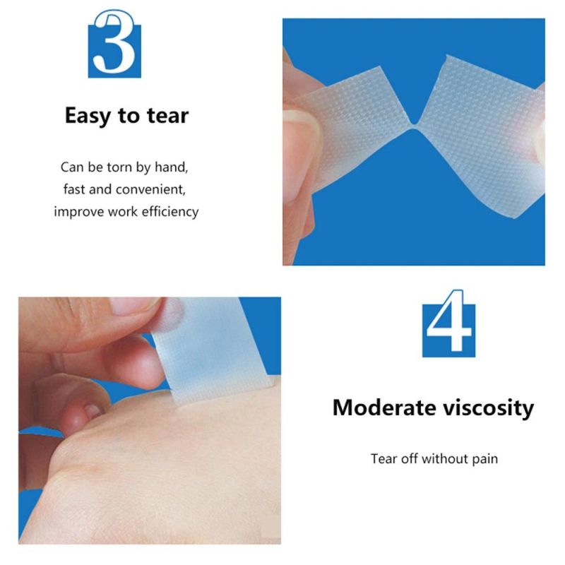 Home White Plasters Masking Tape Transparent Adhesive Tape Clear PE Tape