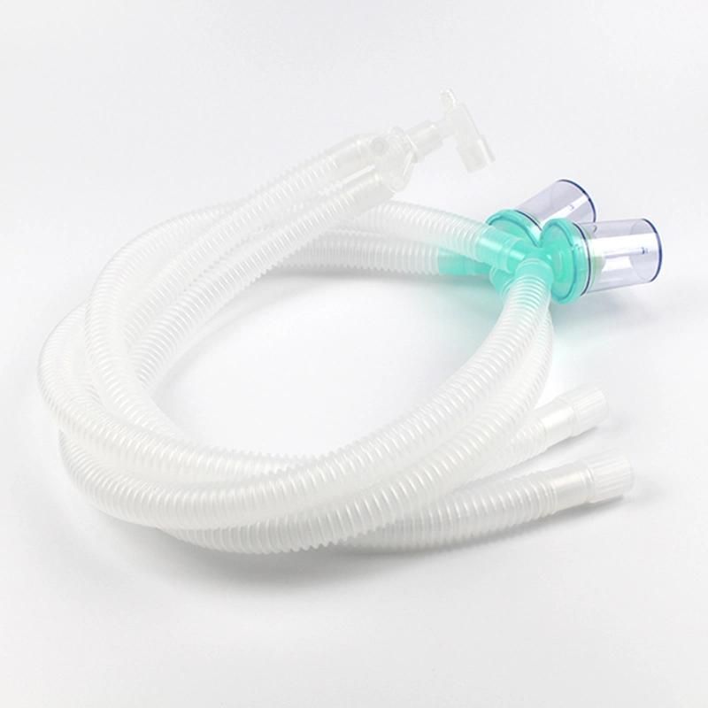 Corrugated Disposable Respiratory Anesthesia Breathing Circuit Water Trap