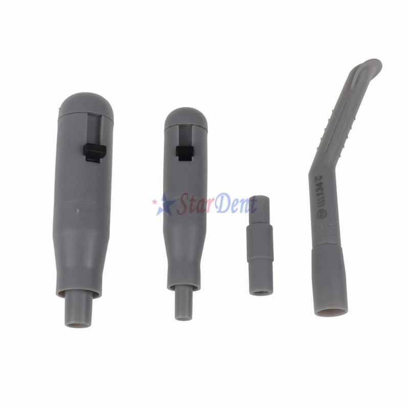 Dental Oral Materials Dental Chair Accessories with Switch Strong & Weak Suction Head Adjustable Plastic