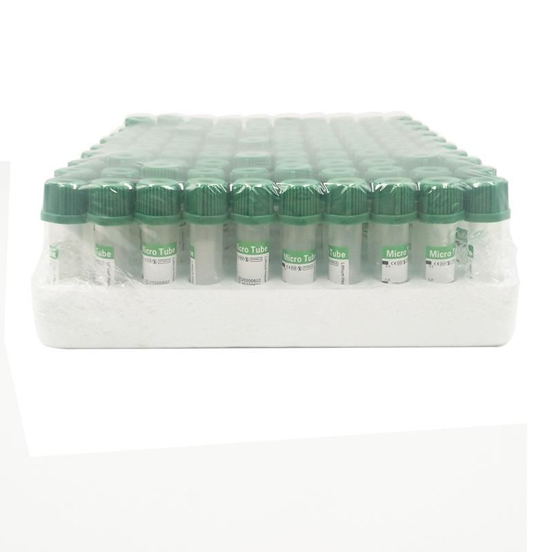 Wholesale Medical Disposable Mini Blood Collection Tube Micro Plain Vacuum Blood Collection Tube with Clot Activator Gel & Separation Gel