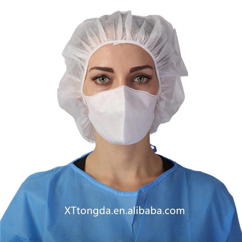 PP Disposable 3D Fold Face Mask for Hospital Use